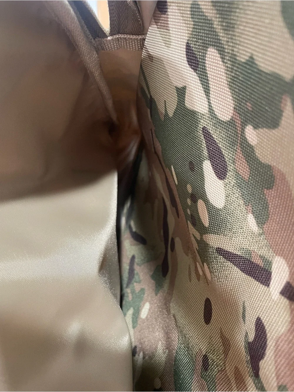 Large Louisiana National Guard Camo Travel Duffle Bag - Tactical Camouflage NWOT